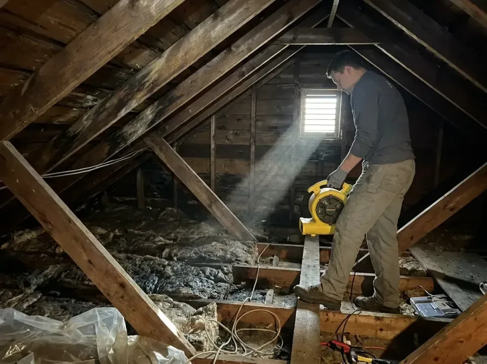 attic-water-damage-drying-proc-007 — frequently asked questions, Emergency Water Extraction & 24/7 Flood Response in Bethleh…